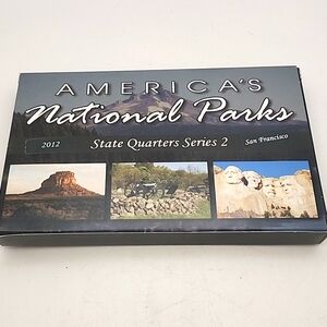 2012 S National Parks State Quarters Series 2 Silver and Gold Sets